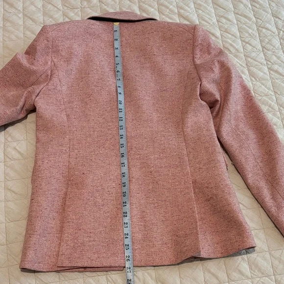 Veronica Beard Steele Heathered Dickey Jacket, size 8, pink - Picture 8 of 10
